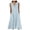 Light Blue, variant on OSOLU Solid Color Summer Dresses For Women Casual Sleeveless Linen Flowy Beach Vacation Dress With Pockets Cozy Sundress Wedding Guest Dress