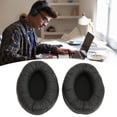 thumbnail image 4 of Almohadillas para la Oreja Auriculares, Almohadillas para el Cojín de Orejas Cubierta de Reemplazo de Cuero Artificial de Sonido de de Sonido Cómoda, 4 of 7