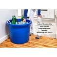thumbnail image 7 of United Solutions 19 Gallon Plastic Utility Tub w/ Rope Handle, Blue, 6 Pack, 7 of 7