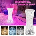 thumbnail image 2 of Crystal Small Waist Table Lamp Atmosphere Lamp Bedroom Bedside Led Charging Small Table Lamp, 2 of 7
