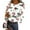 White, variant on Christmas Shirts Womens 2025 Fall Clothes Long Sleeve Shirts Ribbed Knit Fitted Tops Fashion Outfits