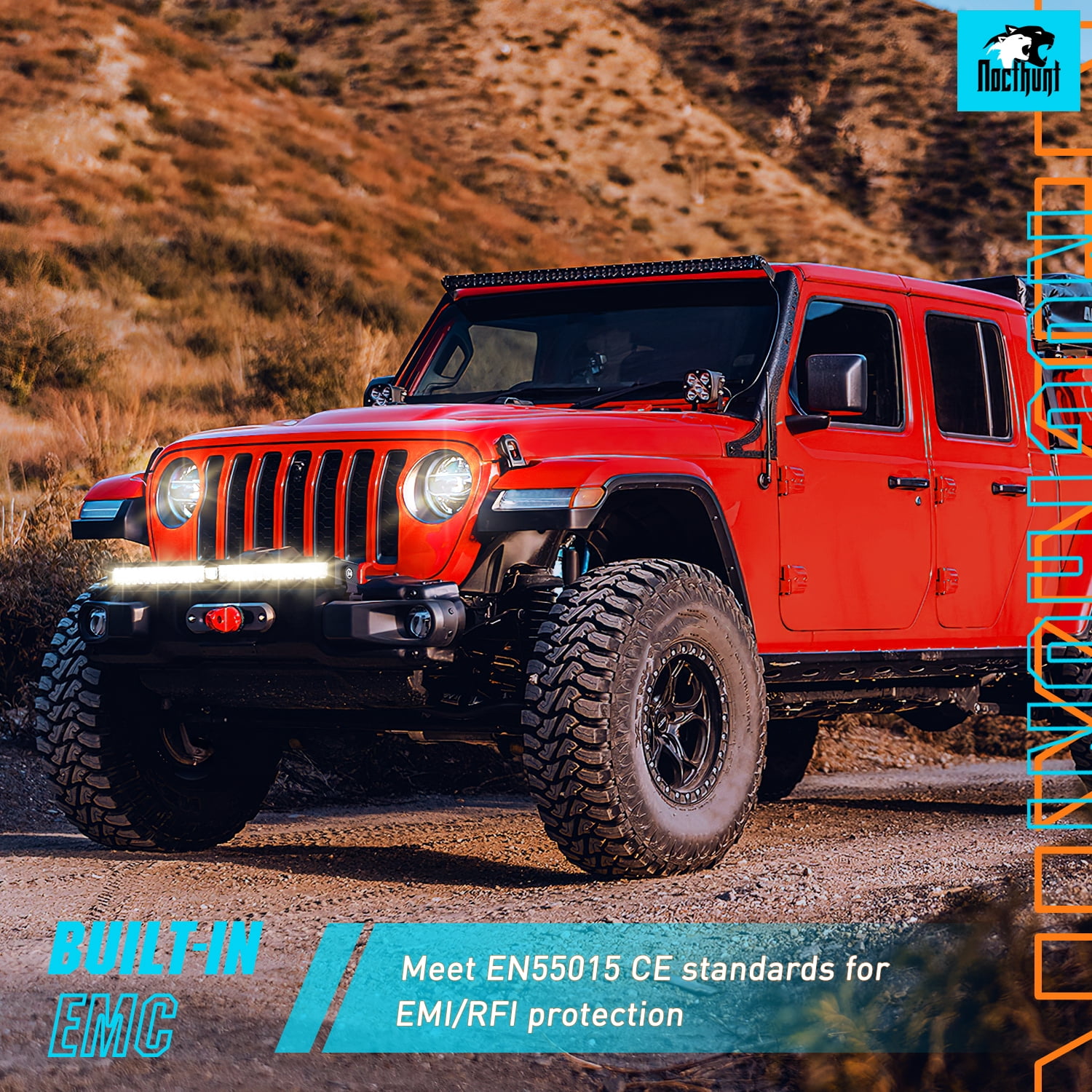 Nilight LED Light Bar 32inch 29LED Single Row Spot LED Lights Screw-Less Night Vision Off Road Lights w/16AWG Rocker Switch Wiring Harness Kit for Driving Light on Truck ATV UTV, 2 Years Warranty
