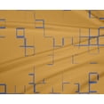 thumbnail image 5 of oneOone Polyester Spandex Mustard Yellow Fabric Geometric Sewing Craft Projects Fabric Prints By Yard 56 Inch Wide, 5 of 5