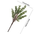 thumbnail image 3 of Christmas Pine Branches Artificial Green Pine Needles Branches Fake Greenery Twigs Stems Picks for Christmas Decoration Xmas DIY Accessories, 3 of 6