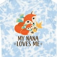 thumbnail image 4 of Inktastic My Nana Loves Me Grandchild Cute Fox Boys or Girls Toddler T-Shirt, 4 of 5