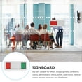 thumbnail image 6 of CIMAXIC Privacy Slide Door Sign Assorted Color Easy Installation for Office Use 8Pcs, 6 of 6
