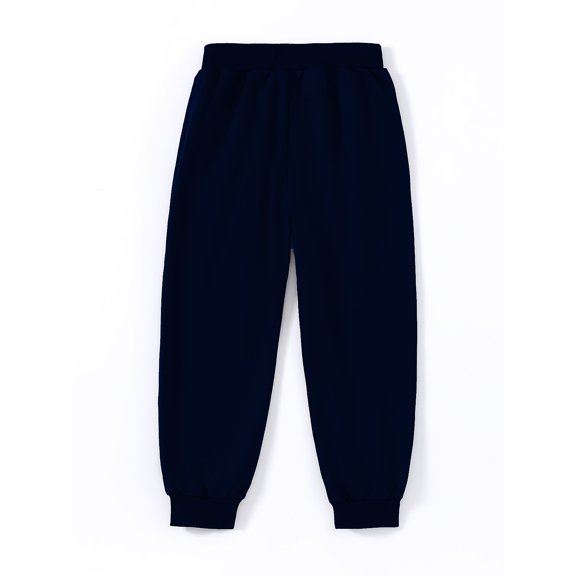 Generic Kids Boys Joggers Elastic Waist Harem Pants Relaxed Fit Tapered Trousers/Zip Pockets, Basic School Jogger Sweatpants