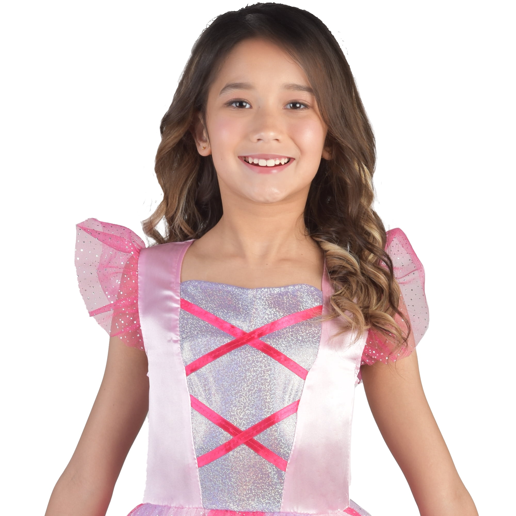 Pretty Princess Dress, Halloween Costume for Children, Girls' Size M (7/8), by Way to Celebrate
