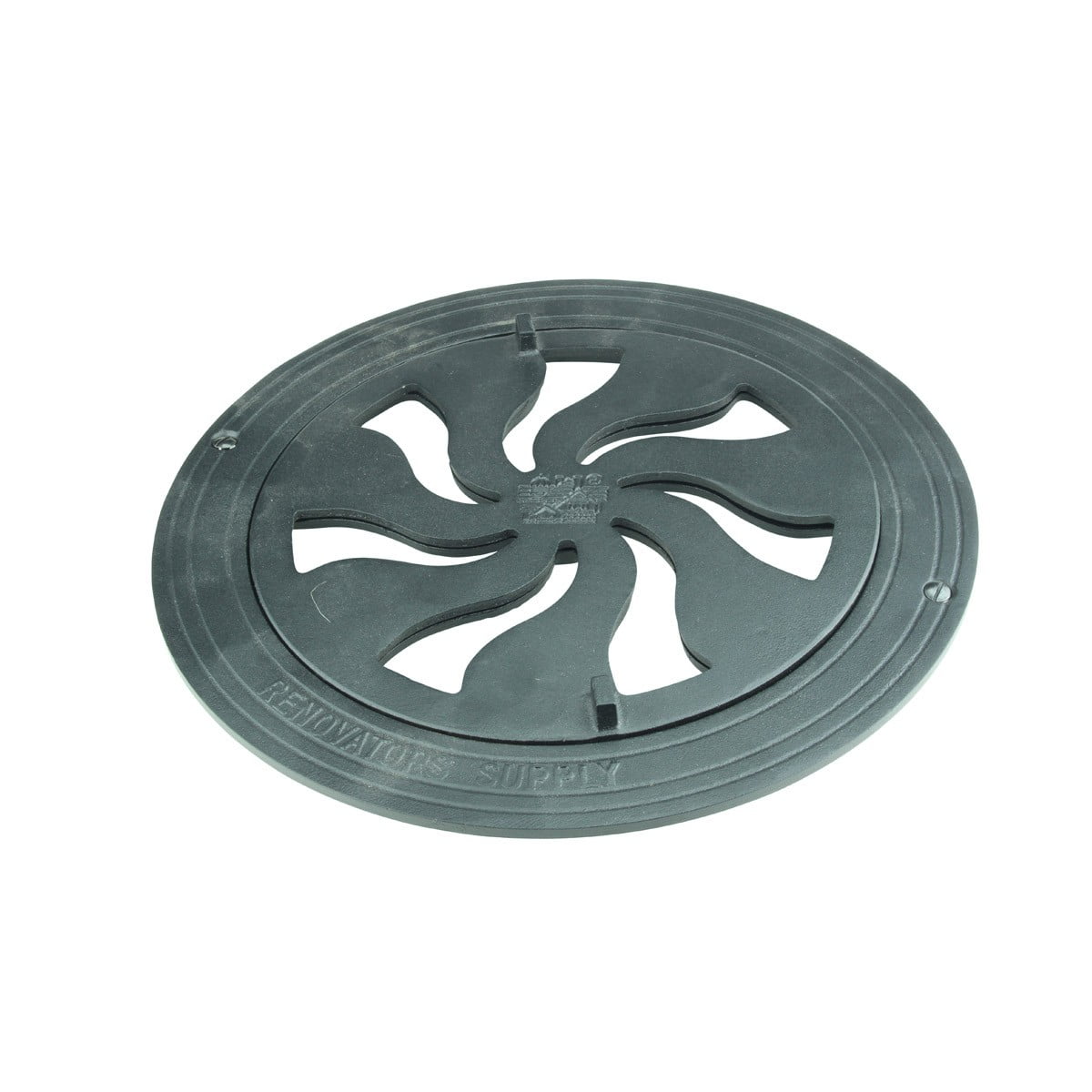 10 Round Heat Register Wall Floor Vent Grate Cast Aluminum 8 | Renovator's  Supply - Walmart.com