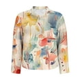 thumbnail image 5 of Karight Womens Button Down Shirt Long Sleeve Blouse, 5 of 5
