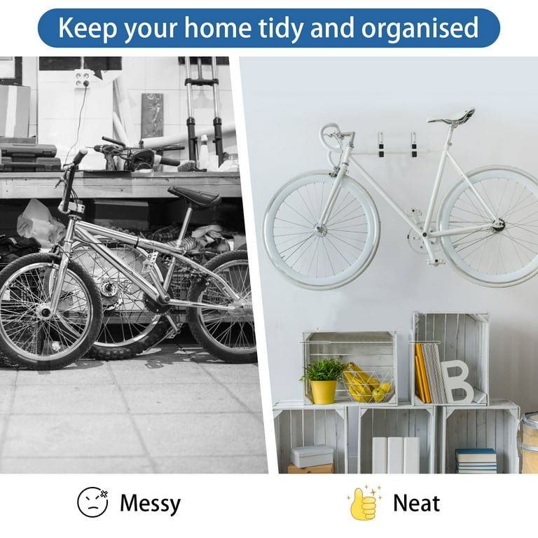 Small Bike Hook Ideas Adifare 4Pcs Heavy Duty Garage Storage