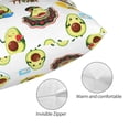 thumbnail image 3 of Easygdp Funny Avocado In Mexican Clothes for Soft Pillow Case Pillow Protectors,Perfect for Sleeping (Pillow Core Not Included)-20"x30", 3 of 6