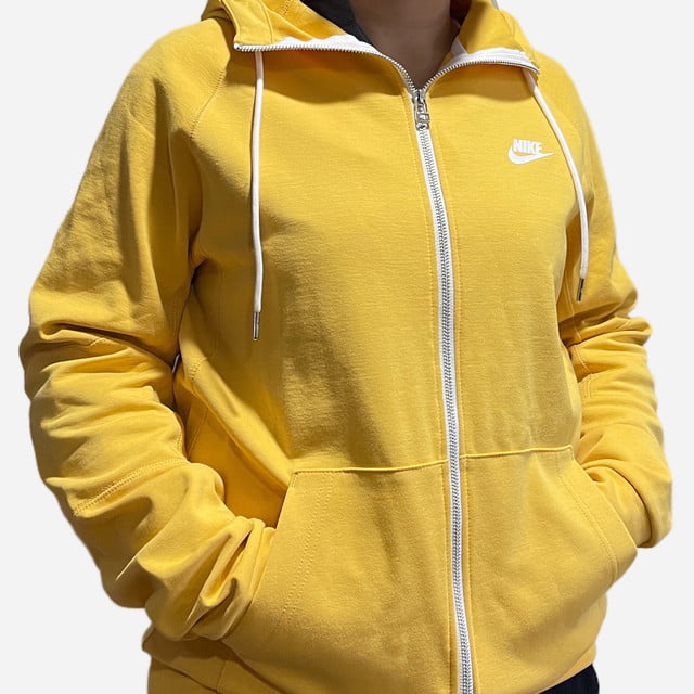 apelación Guau Paternal Men's Nike Sportswear Men's Modern Full-Zip Hoodie-Yellow DJ0332-761 -  Walmart.com