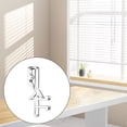 thumbnail image 7 of Valance Mounting Clips Clear Invisible Channel Valance Clips for Horizontal Wood Blinds Retainer Holers 24/72Pcs, 7 of 7