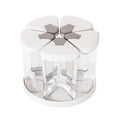 thumbnail image 2 of Rotating Grain Storage Container, Airtight Food Canisters for Kitchen Pantry Organization, Transposable Modular Dry Food Dispenser with Sealed Lids, Anti-Insect Cereal Pasta Rice Flour Jar Set, 2 of 6