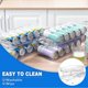 thumbnail image 5 of 2-Layer Refrigerator Can Organizer - Automatic Rolling Beverage Storage Box for , Beer, Fridge O, 5 of 5