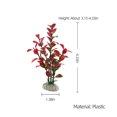 thumbnail image 4 of Plantas de acuario artificiales Decoraciones de peceras Plantas de acuario de plástico 10 yeacher  estándar, 4 of 7