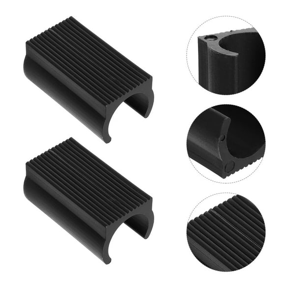 OUNONA  50 Pcs Pads U Trampoline Mat Gentle Texture Foot Noise Reduction