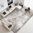 thumbnail image 4 of BERTHMEER 3'x5' Washable Area Rugs Abstract Entryway Bedroom Rugs for Kitchen Living Room,Machine Washable Non-Slip Indoor Rugs,Black&Red, 4 of 8
