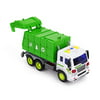 garbage truck toy, friction powered toy garbage truck, kids garbage truck toys with lights and sound, trash truck toys for boys, dump truck toy can lift back up