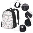 thumbnail image 2 of Easygdp Alpacas and Hearts Mochila de Gran Capacidad Minimalista Ideal para Escuela, Viajes y Uso Diario, 2 of 6