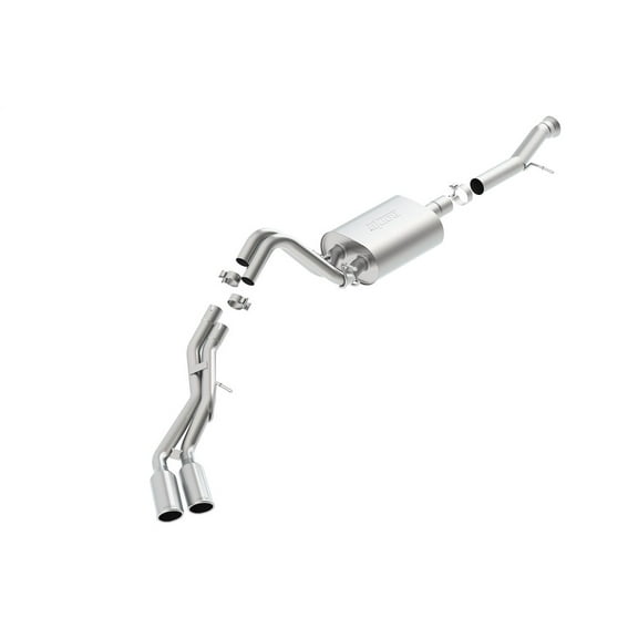 Borla Exhaust Fits select: 2015-2020 GMC YUKON, 2015-2020 CADILLAC ESCALADE