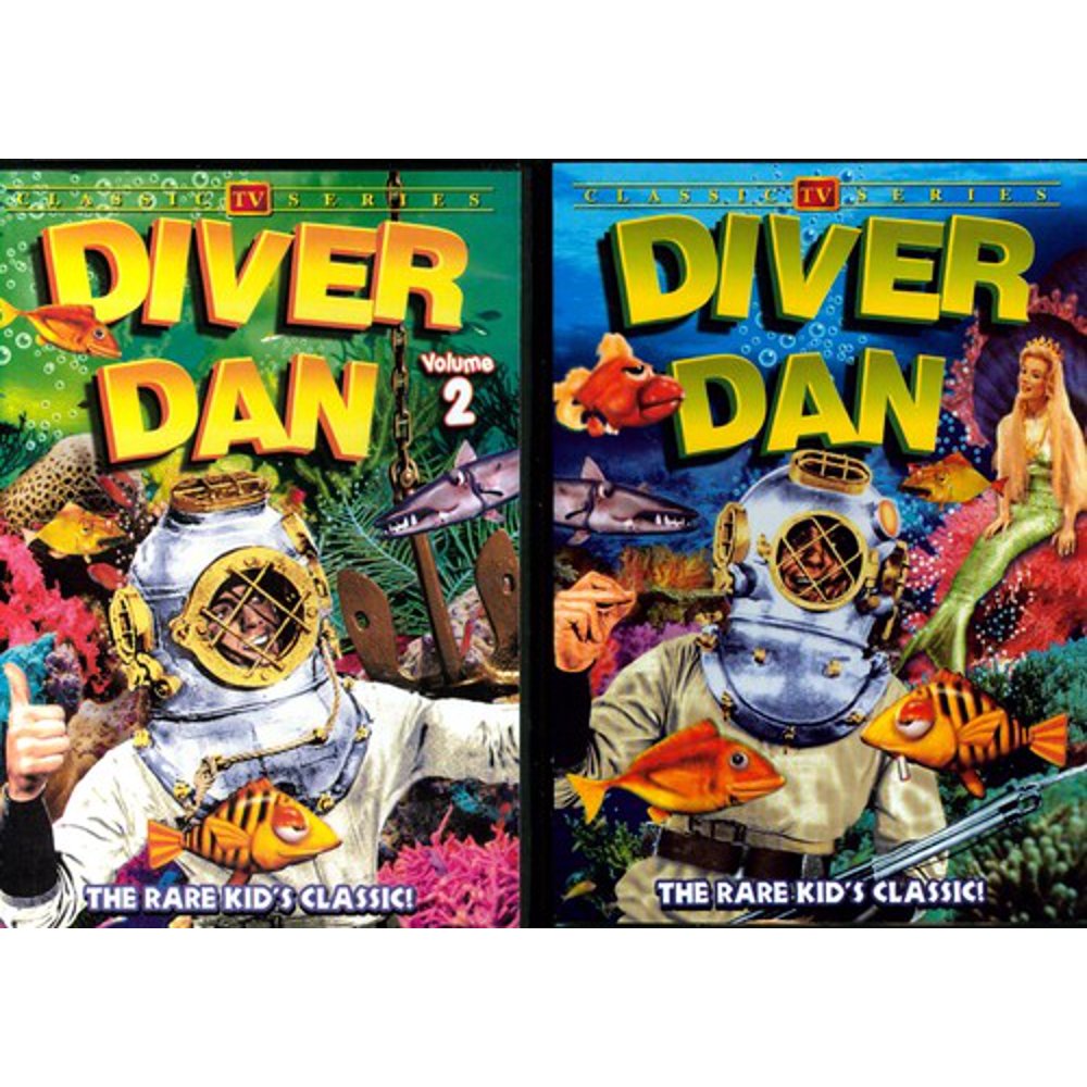Diver Dan Volumes 1 and 2 (DVD)