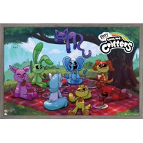 Poppy Playtime: Chapter 4 - Smiling Critters Picnic Wall Poster, 22.375" x 34" Framed