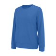 thumbnail image 7 of Endives Women's Long Sleeve Shirts Round Neck Womens Tops Solid Color Basic Tee T Shirts Streetwear Outerwear S-5XL Blue, 7 of 7