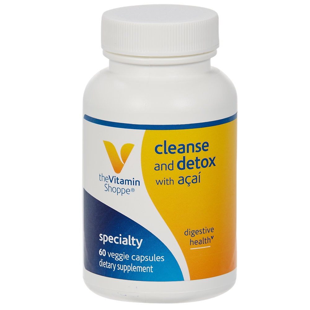 The Vitamin Shoppe Cleanse Detox with Acai Natural Cleansing Liver