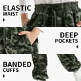 thumbnail image 2 of Resinta 4 Pack Boys' Fleece Sweatpants Kids Athletic Jogger Pants with Pockets Drawstring, 2 of 8