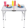 thumbnail image 1 of Trademark Innovations Léger Réglable Pliant Table de Camp en Aluminium avec Poignée de Transport, 1 of 3