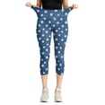 thumbnail image 6 of Zulora Women's High Waist Slim Capri Leggings with Side Pockets Stretchy Cropped Yoga Pants Soft Moisture Wicking Fabric for Fitness Running Jogging Pilates Dance Casual Daily Wear, 6 of 8
