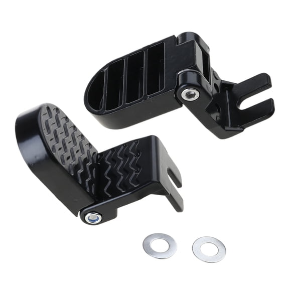 Electric Bicycles Rear Pedal NonSlip Electric Bike Foot Peg Folding Rear Bicycles Footrest Pedals Cycling Accessories