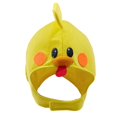 thumbnail image 2 of Cute Chick Hats Headwear Funny Soft Cozy Costume Hats Warm Chick Hats para Selfie Christmas Photography Cosplay Props Teens Gift Amarillo Hugo Sombrero con capucha de pollito, 2 of 8