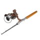 thumbnail image 2 of Fishing Rods Mini Aluminum Pocket Pen Fishing Rod Pole Reel Golden, 2 of 4