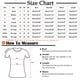 thumbnail image 3 of ICHUANYI Clearance Women's Summer Fashion Cropped Sleeves V-Neck Cotton Line Loose Shirt Blouse(Pink, XL) ICHUANYI WER2023080701675, 3 of 7