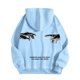 thumbnail image 3 of WILLBEST Sudaderas Navideñas para Hombre, Sudadera con Capucha Estampada con Mangas De Hombros Descubiertos, Informal, Holgada, Cómoda, De Moda, para Negocios, De Manga Larga XGrande, 3 of 4