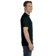 thumbnail image 2 of Hanes T-shirt à Manches Courtes pour Hommes 5,2 oz, L, Noir, 2 of 3