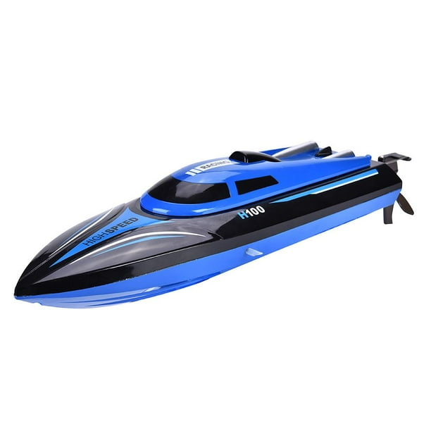 Vbestlife Rc Speed Boat 2 4ghz Remote Control 4 Channel 25km H Boat Racing Speedboat Model Toy Ship Rc Racing Boat Walmart Com Walmart Com