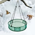 thumbnail image 1 of Bandeja para recoger semillas de pájaros, colgante para semillas de pájaros, esencial, fácil de instalar, bandeja colgante duradera para patio, 1 of 8