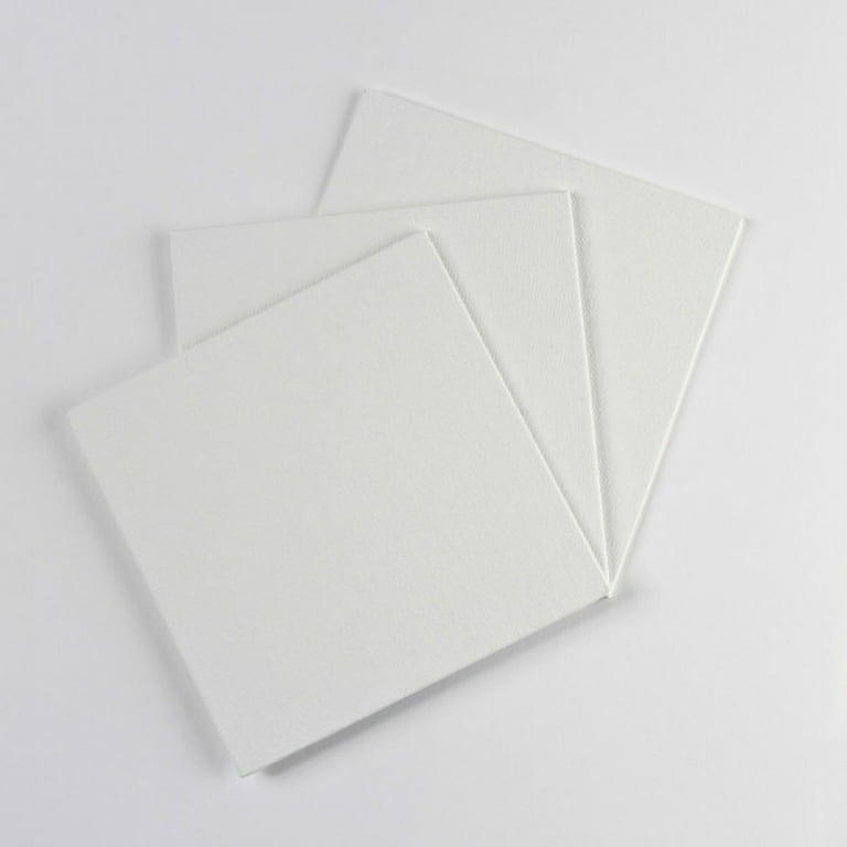 Daler-Rowney Simply Canvas Panels, White Art Canvas, 16 x 20, 3