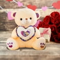 thumbnail image 3 of YingYouFu Plush Bear Toy Valentine's Day gifts Cute Plushies Funny Toy Plushy Stuffed Animals Decorative Ornaments Boys Girls Holiday presents, 3 of 7