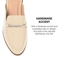 thumbnail image 4 of Journee Collection Womens Rubee Slip On Round Toe Mules Flats, 4 of 6