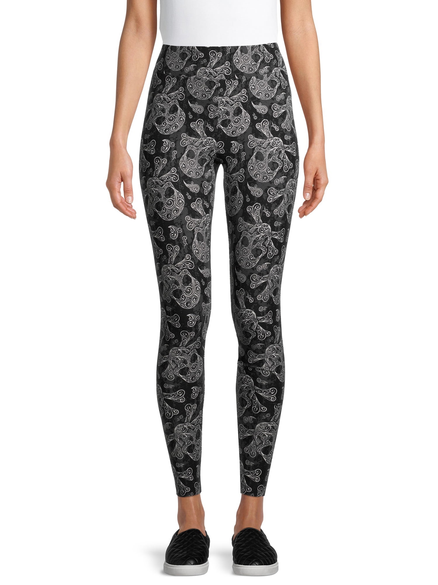 Time and Tru Women's Halloween Leggings - Walmart.com