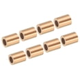 thumbnail image 1 of Unique Bargains 5/64'/2mm Wire Rope Stop Sleeve,Crimping Loop Sleeve for Wire Rope and Cable Ferrule,Metallic,30 Pack, 1 of 5