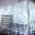 thumbnail image 3 of Cadena de luces LED para cortina, decoración de festivales, bodas, fiestas, hogar, jardín, dormitorio, decoración al aire libre, 3 of 5