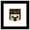 Black Framed Version, variant on Gallery Pops Minecraft: Legends - Skeleton Icon Wall Art, Unframed Version, 12" x 12"