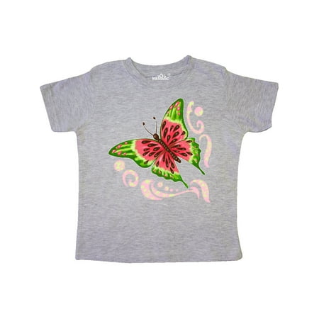 

Inktastic Watermelon Butterfly Gift Toddler Boy or Toddler Girl T-Shirt