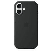 Apple iPhone 16 Silicone Case with MagSafe - Black